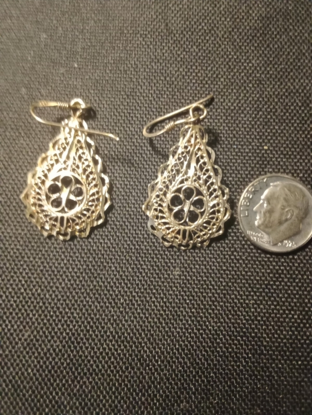 Teardrop Dangle Earrings - Elegant Women's Jewelry